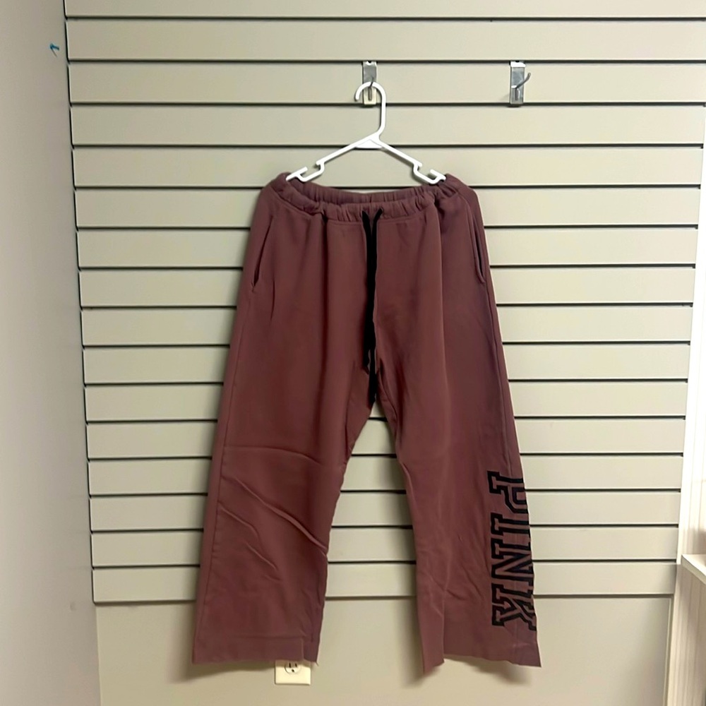 PINK sweatpants size large